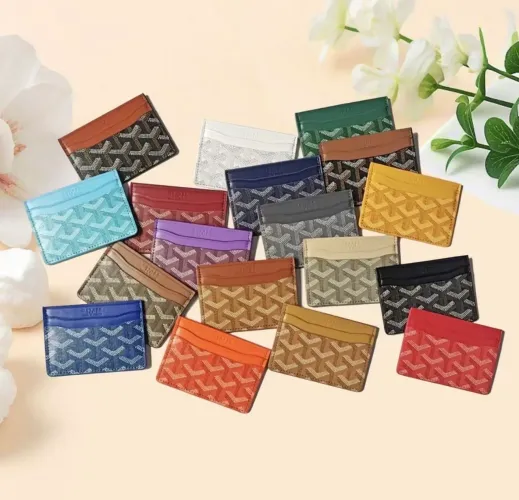 Carteira porta cartão goyard