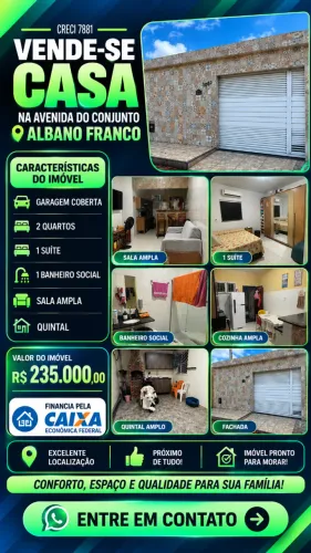 A VENDA NO ALBANO FRANCO - MANDE SEU CONTATO
