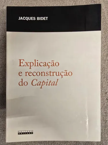 Explicação e Reconstrução do Capital
