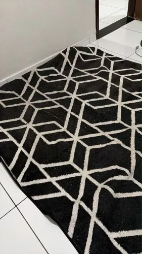 Tapete geométrico para sala ou escritório