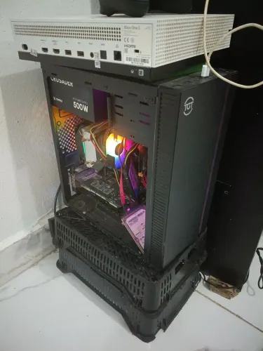 PC i5 SSD 120GB mais 2 HD e teclado Redragon Draconic 