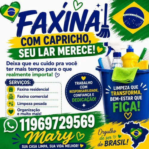 Faxina em geral
