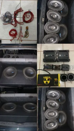 Vendo som ..tudo junto ou unidade tudo conservado e funcionando 
