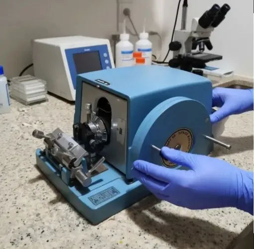 Microtomo + 5 acessórios + Caixa de Transporte