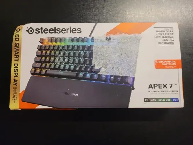 Teclado Mecânico Steelseries Apex 7 TKL Red