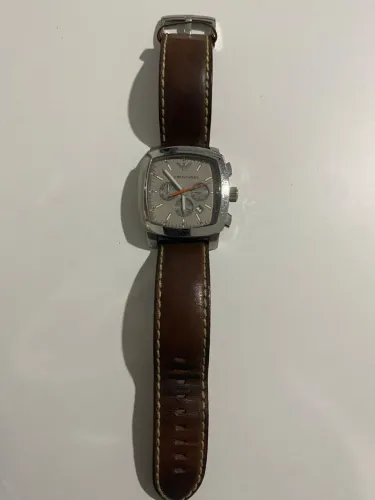 Relógio Empório Armani Pulseira de Couro