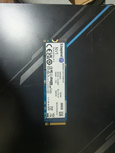 SSD Kingston NV1 500GB M.2 NVMe - Saúde Verificada