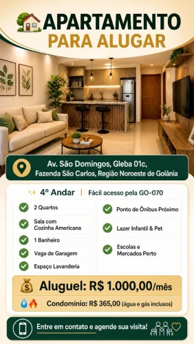 Apartamento para alugar