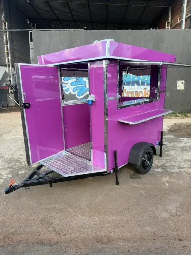 Trailer food truck