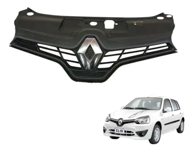 Grade Dianteira C/emblema Renault Clio 1.0 16v 2014 2015