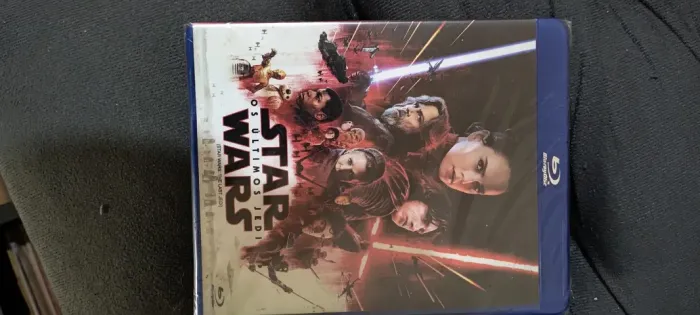Blu-ray Stars Wars Os Últimos Jedi. Novo lacrado.