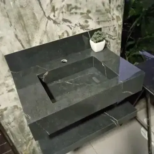 Pia em porcelanato
