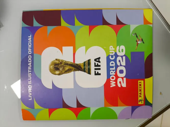 ALBUM DA COPA DO MUNDO 2026 COMPLETO CAPA MOLE