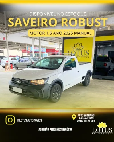 Volkswagen Saveiro Robust 1.6 Total Flex 16V 2025