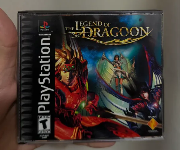 The legend of dragoon ps1 original americano completo