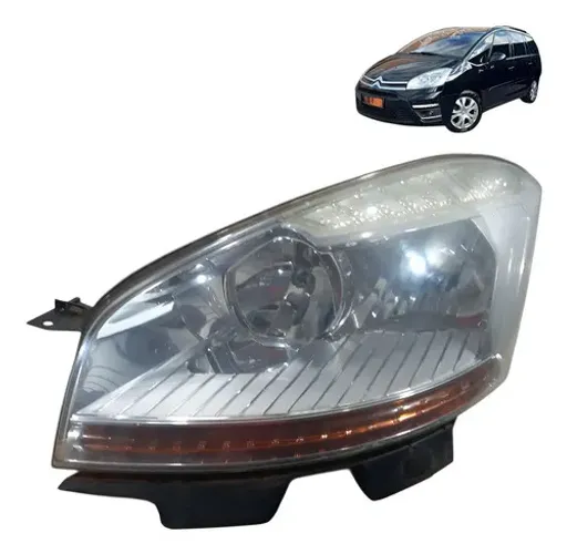 Farol Lado Esquerdo Citroen C4 Grand Picasso 2008 2012 Esquerdo/motorista