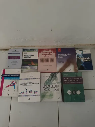 Livros para fisioterapia 