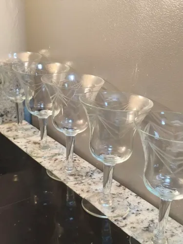 Taças de cristais antigas