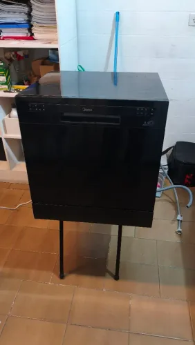 Máquina de lavar louça MIDEA 8 serviços inox