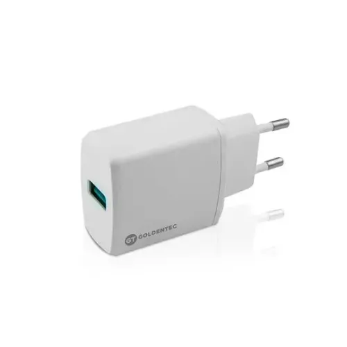 Carregador Fast Charge USB 3.0 Goldentec Branco Frete Grátis