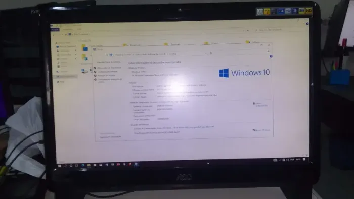 All in One AOC M2011 2gb ram hd 500gb usado sem garantia
