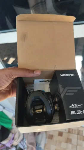 Carretilha Black Eagle usada.