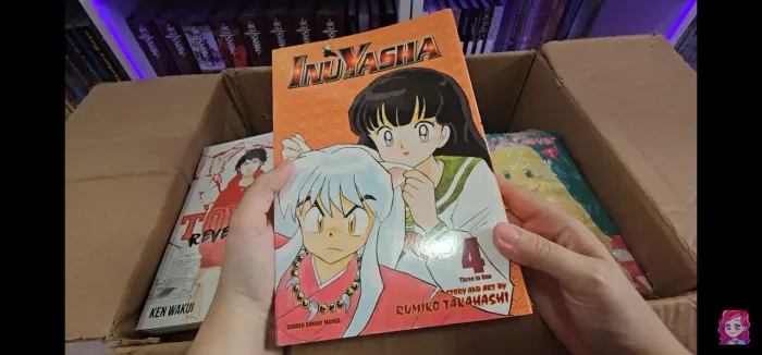 Inuyasha vizbig vol 4 (edição importada 3 em 1) alta qualidade