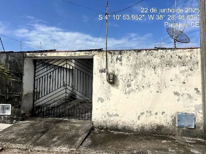 Casa no BARRO BURITI em Pacajus/CE - Caixa *5233