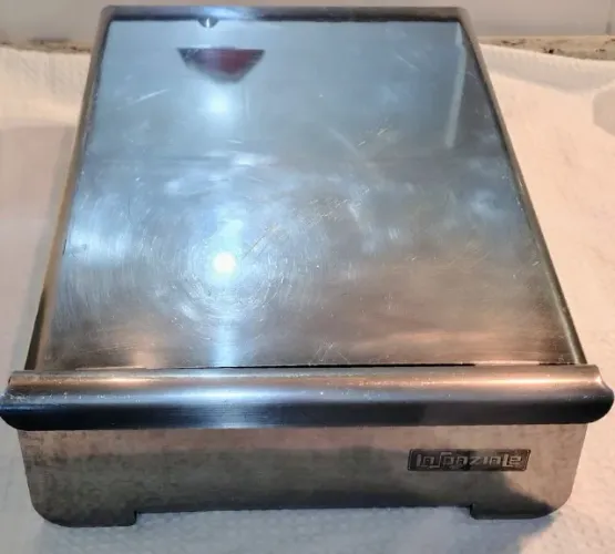 Gaveta Elegante para Borra de Café em Aço Inoxidável