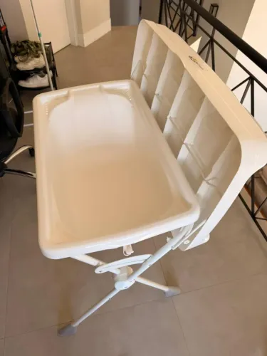 Banheira De Bebê Com Trocador Burigotto Millenia + Branco
