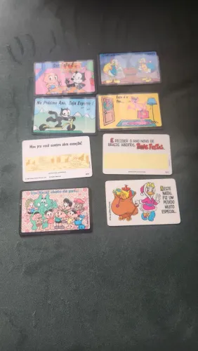 Cartões antigos anos 90