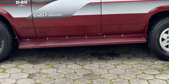 Estribos laterais para a Chevrolet D20