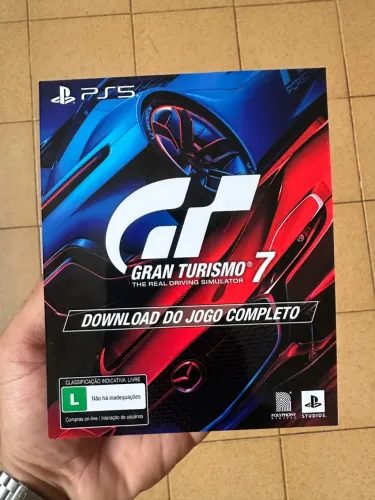 JOGO PS5 Gran Turismo 7 - voucher 