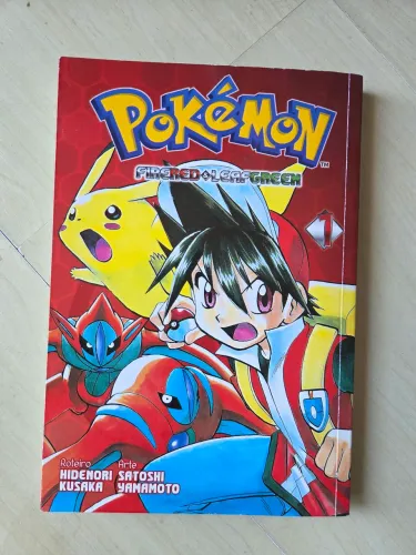Mangá pokemon fizerem & leafgreen 1