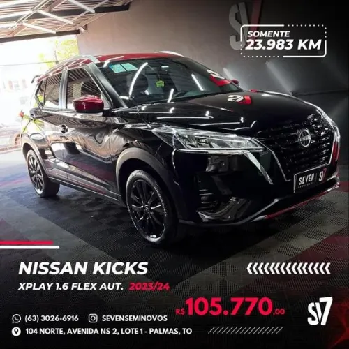 Nissan Kicks Xplay 1.6 16V Flex AUT 2024