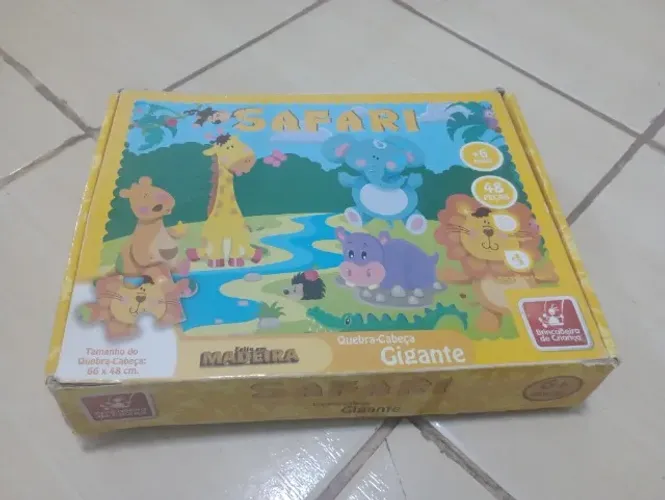 Quebra cabeça: safari