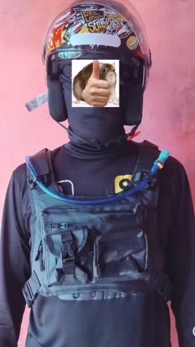 Kit Bolsa de Peito, Refil de Hidratação 2L