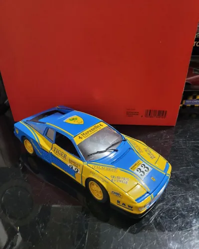 Miniatura 1:18 Ferrari testarossa Parabolica extremamente raro burago 1984 #33