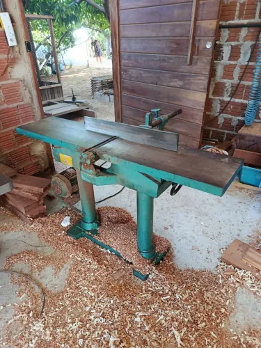Plaina desempenadeira MAZUTE 1.4 x 30 motor 3 CV trifasico