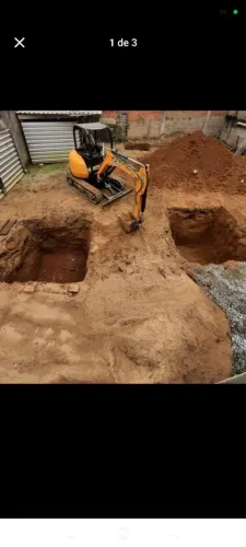 Mini escavadeira JCB 8026 ano 2015 - 2.893 HORAS