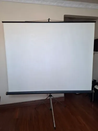 Tela de projeção portátil 1,80 X 1,80