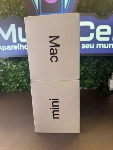 mundicell_poa Mac Mini M4 16GB 256SSD Silver novo lacrado 1 ano de garantia Apple 