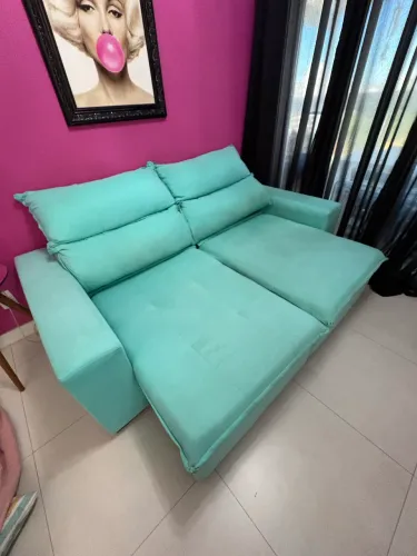 Sofá Retrátil e Reclinável 
