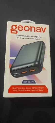 Power Bank Geonav 20.000 mAh - Lacrado