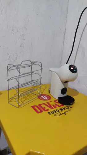 Cafeteira Dolce Gusto Genio S Basic Branca + Porta-Cápsulas<br>