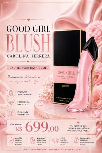 Carolina Herrera Good Girl Blush EDP 80ml Original Lacrado