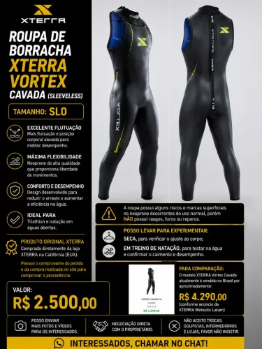 ROUPA DE BORRACHA XTERRA