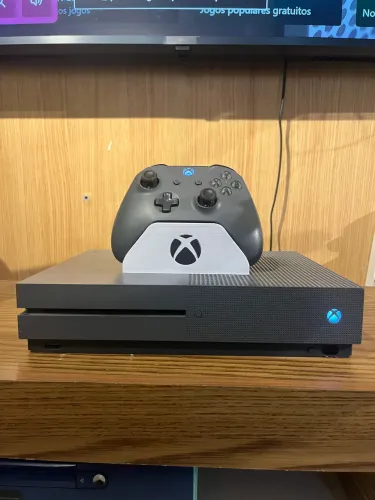 Xbox one S Cinza + jogos