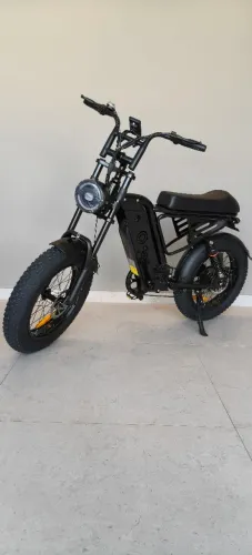 Bicicleta elétrica OÁSIS 0km parcela até 12x 580,00 no cartão