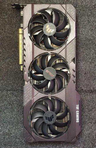 Placa de Vídeo ASUS TUF Gaming GeForce RTX 3060 12GB GDDR6 - Excelente Estado